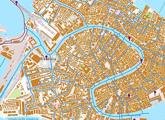 mapa_gis_wenecja Mapa